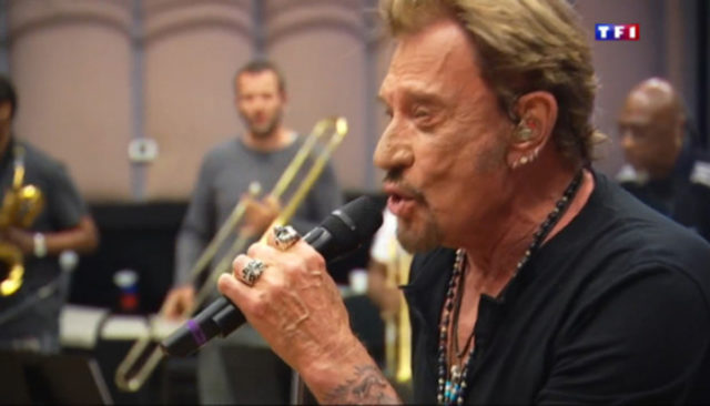 Johnny Hallyday / Capture TF1