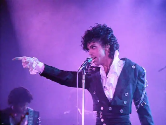 Le chanteur Prince en concert / Capture Youtube