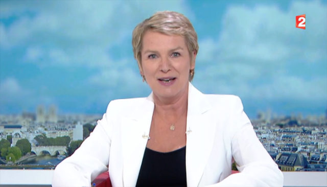 Elise Lucet lors de son dernier JT sur France télévision / Capture France 2