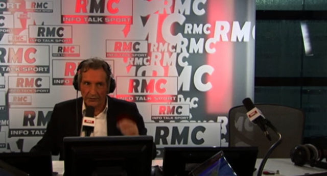 Le journaliste Jean-Jacques Bourdin au micro de RMC / Capture RMC