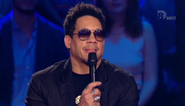 JoeyStarr sur le plateau de la nouvelle star / Capture D8