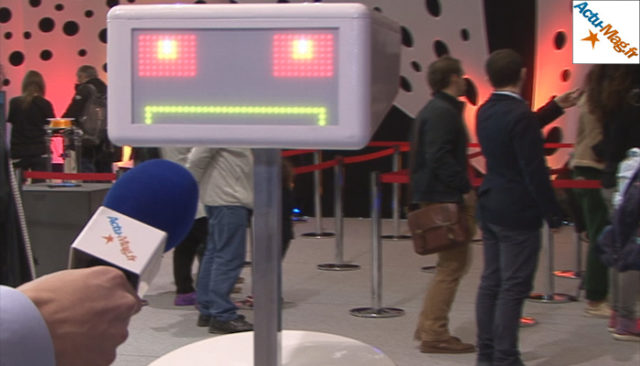 Le robot Sheldon à la Foire de Paris 2016 / Photo Jérémy R. Actu-Mag.fr