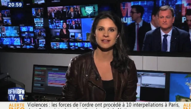 Apolline de Malherbe lance des insultes sur BFMTV / Capture BFMTV