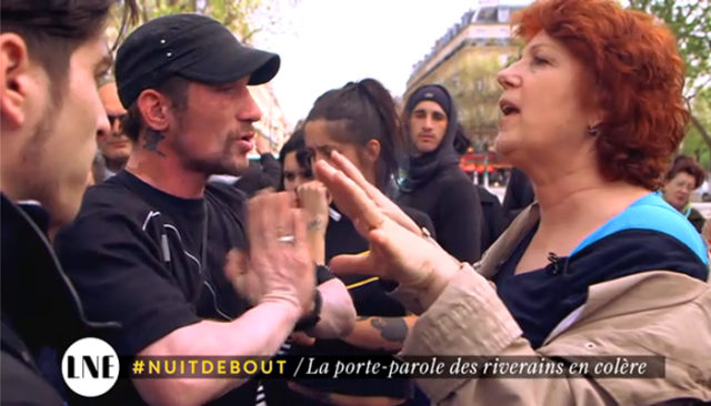 Véronique Genest en guerre contre #Nuitdebout / Capture Canal +