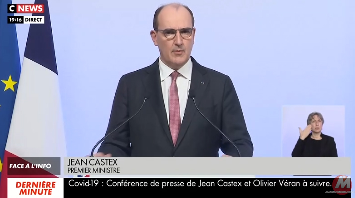  Conférence Jean Castex : Quelles sont les nouvelles mesures mises en place par le gouvernement pour face à la montée du variant Omicron ?