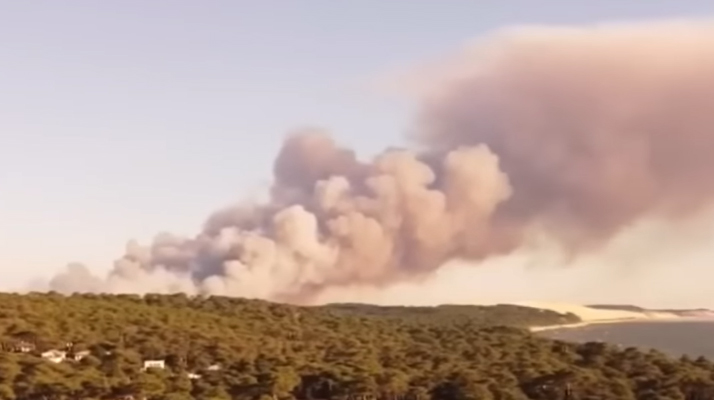  Incendies en Gironde : 19.300 hectares ont brûlé dont cinq campings ravagés à 90 % par les flammes comme le très célèbre camping des « Flots bleus »