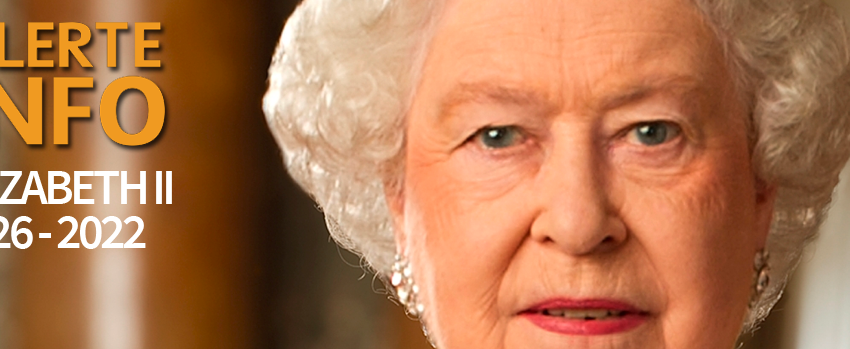  La Reine Elizabeth II est décédée à l’âge de 96 ans